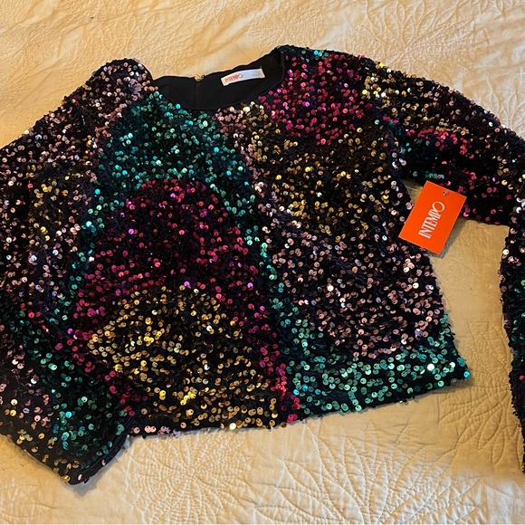 Multicolor Sequin Top - Picture 10 of 15